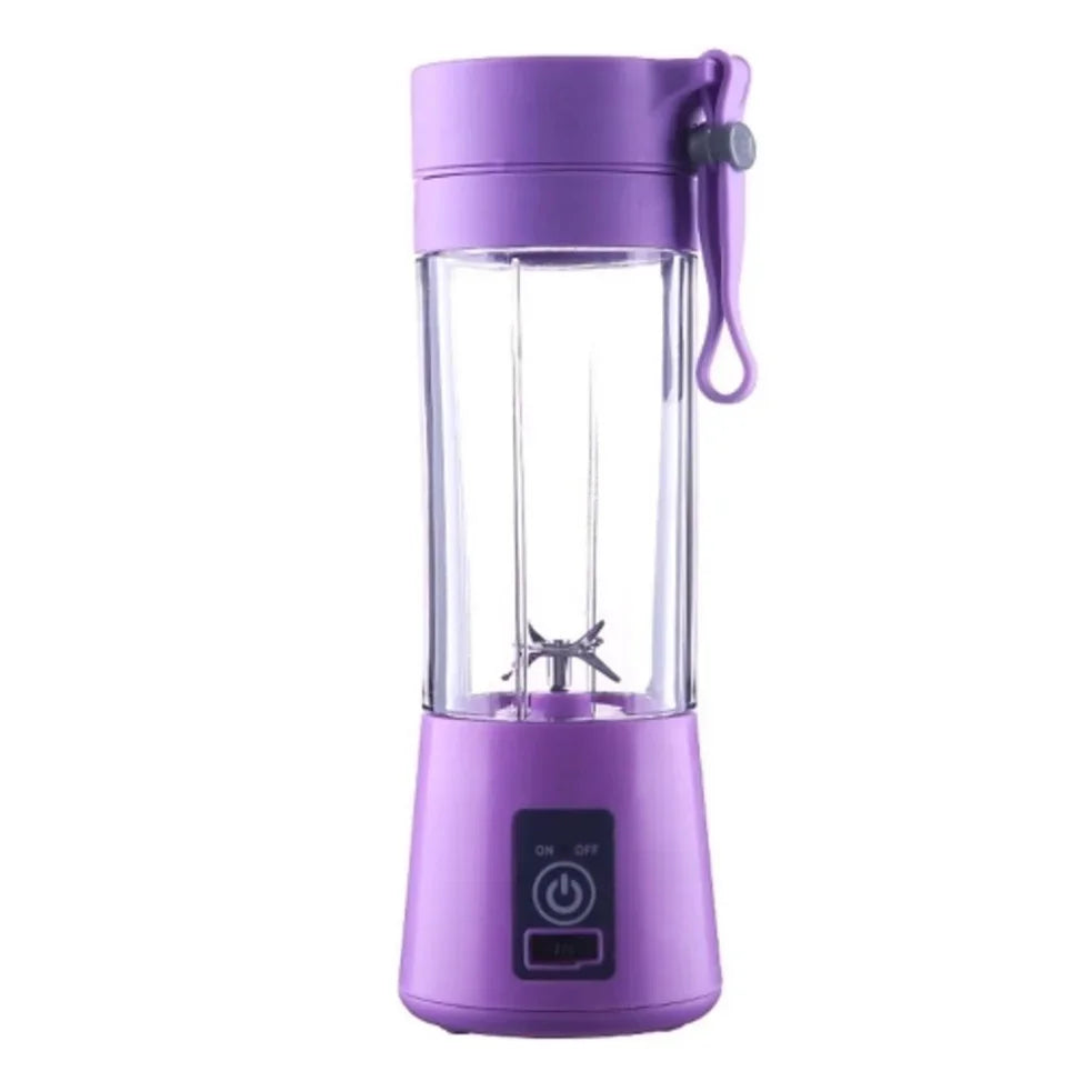 Portable Mini USB Rechargeable Blender 380ml Travel Fruit Juicer Cup Handheld Smoothie Maker for On-the-Go Shakes And Juices