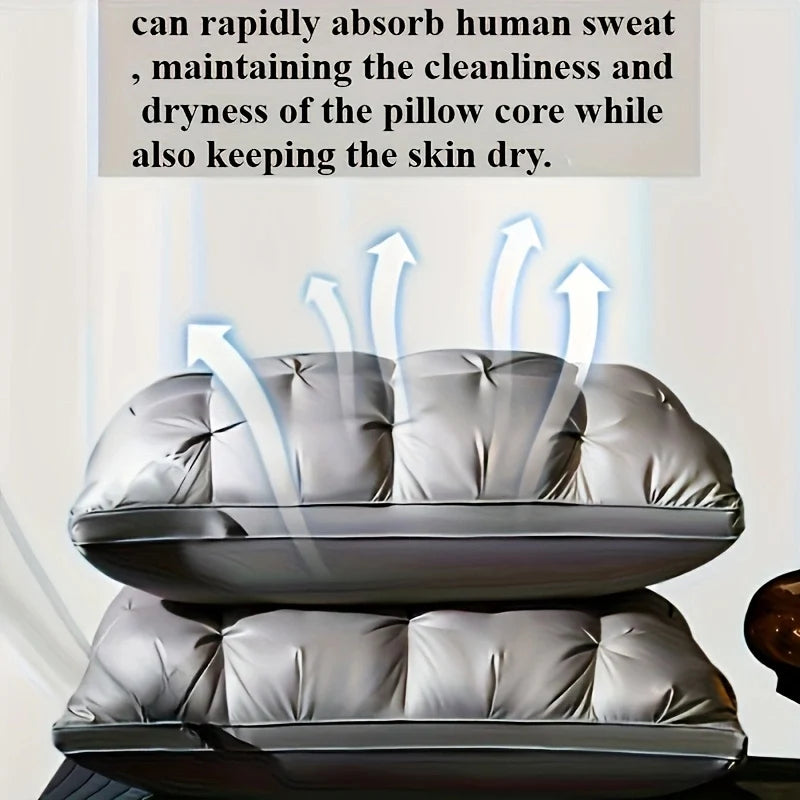 1/2PCS Pillow Luxury Quality 5-star Hotel Home, 600-700 grams, 19x29 inches - Deep Sleep Neck Support, Sleep Pillow