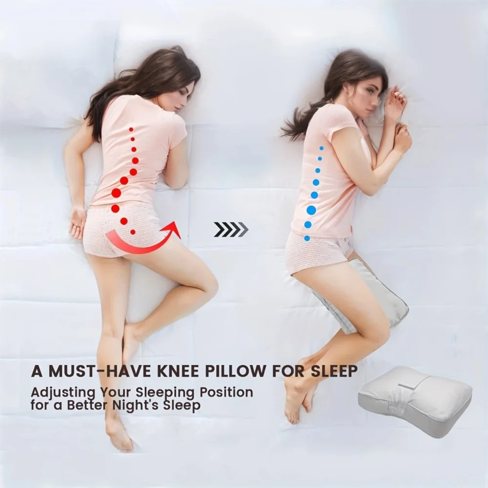 Relief Side Sleeper Support Leg Pillow Memory Cotton Slow Rebound Side Lying Pillow Leg Support Knee Pillow Pregnancy Support