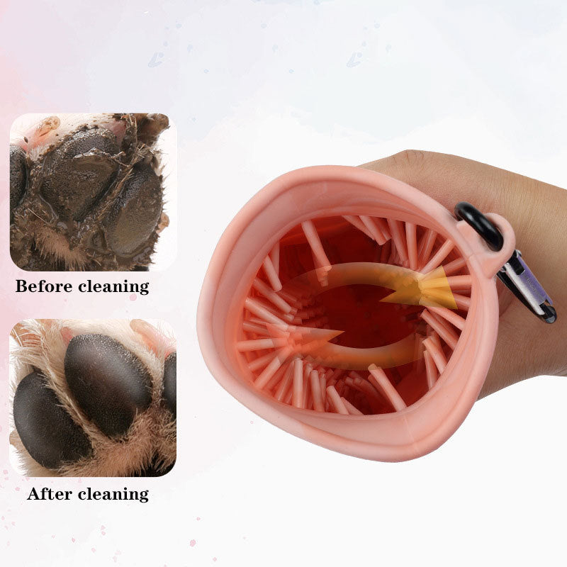 2 In 1 Pet Paw Cleaner