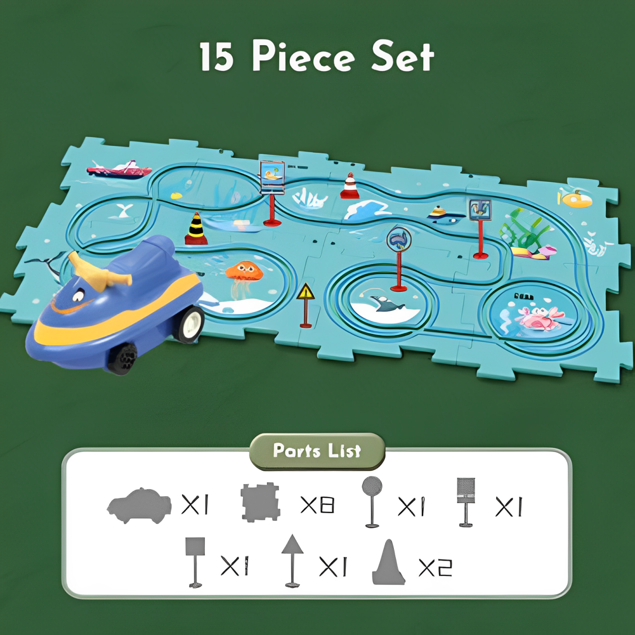 Kids Puzzle Track Set